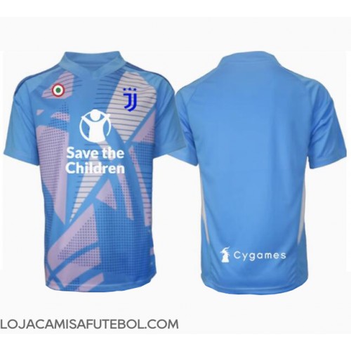 Camisa de Futebol Juventus Goleiro Equipamento Alternativo 2024-25 Manga Curta